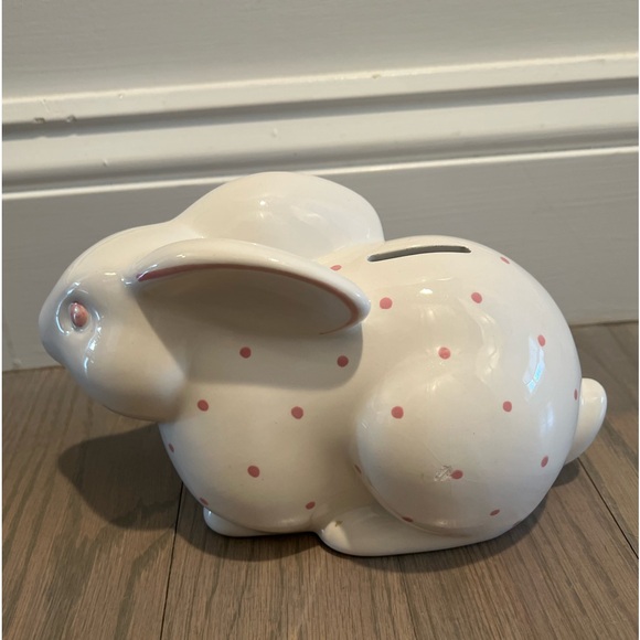 Tiffany & Co pink dot piggybank - Picture 1 of 4